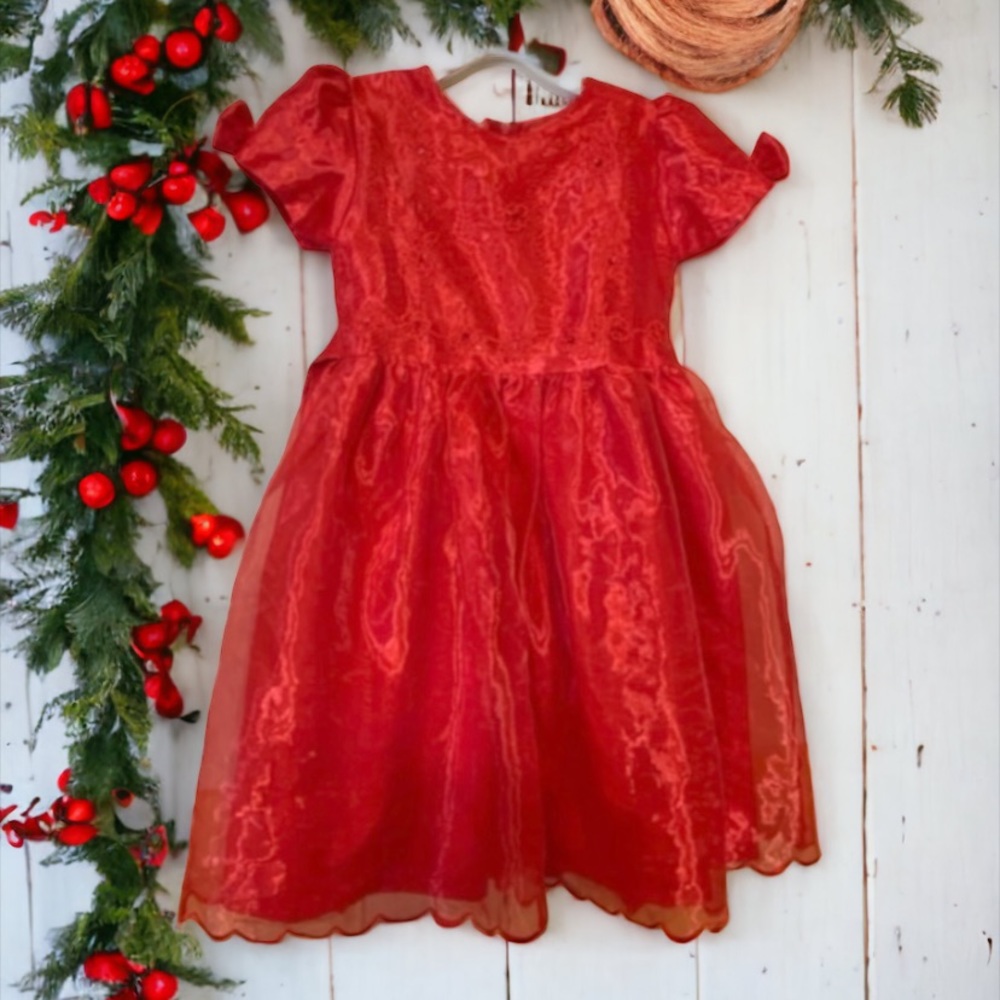 PEACHY GIRL Red Formal Dress Size 6 - Picture 2 of 12